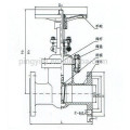 Válvula de compuerta de latón 4 pulgadas válvula de compuerta pn16 china supplier